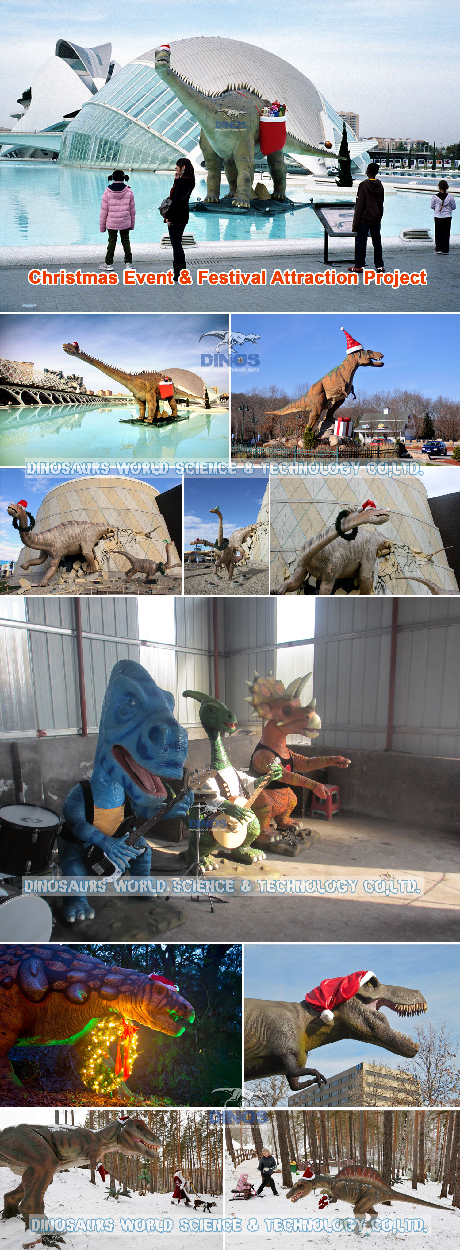 Christmas event dinosaurs,Christmas Attraction Models,Christmas Outdoor ,Christmas indoor,Christmas animatronic dinosaurs,festival event dinosaurs,festival attraction holiday decoration